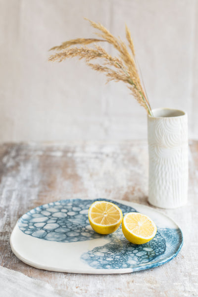 Porcelain Watercolour Bubble Platter