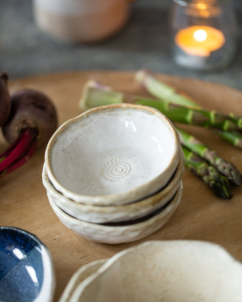 Set of Three Pinched Mini Dishes