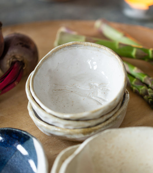 Set of Three Pinched Mini Dishes